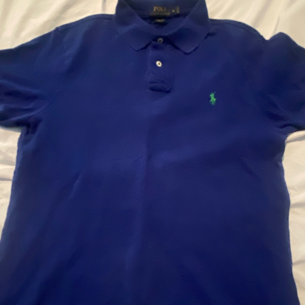 Polo Ralph Lauren Youth navy blue shirt L